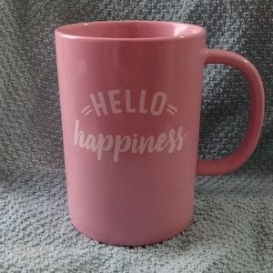 Threshold pink ceramic coffee mug